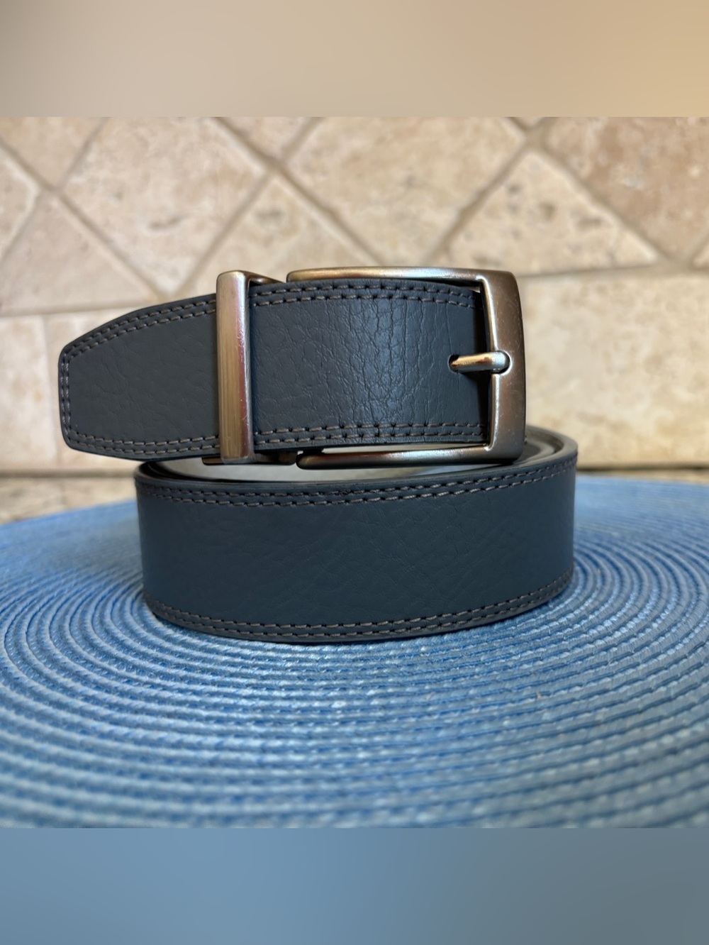 Nike Golf Gray White Reversible Men’s Belt 36